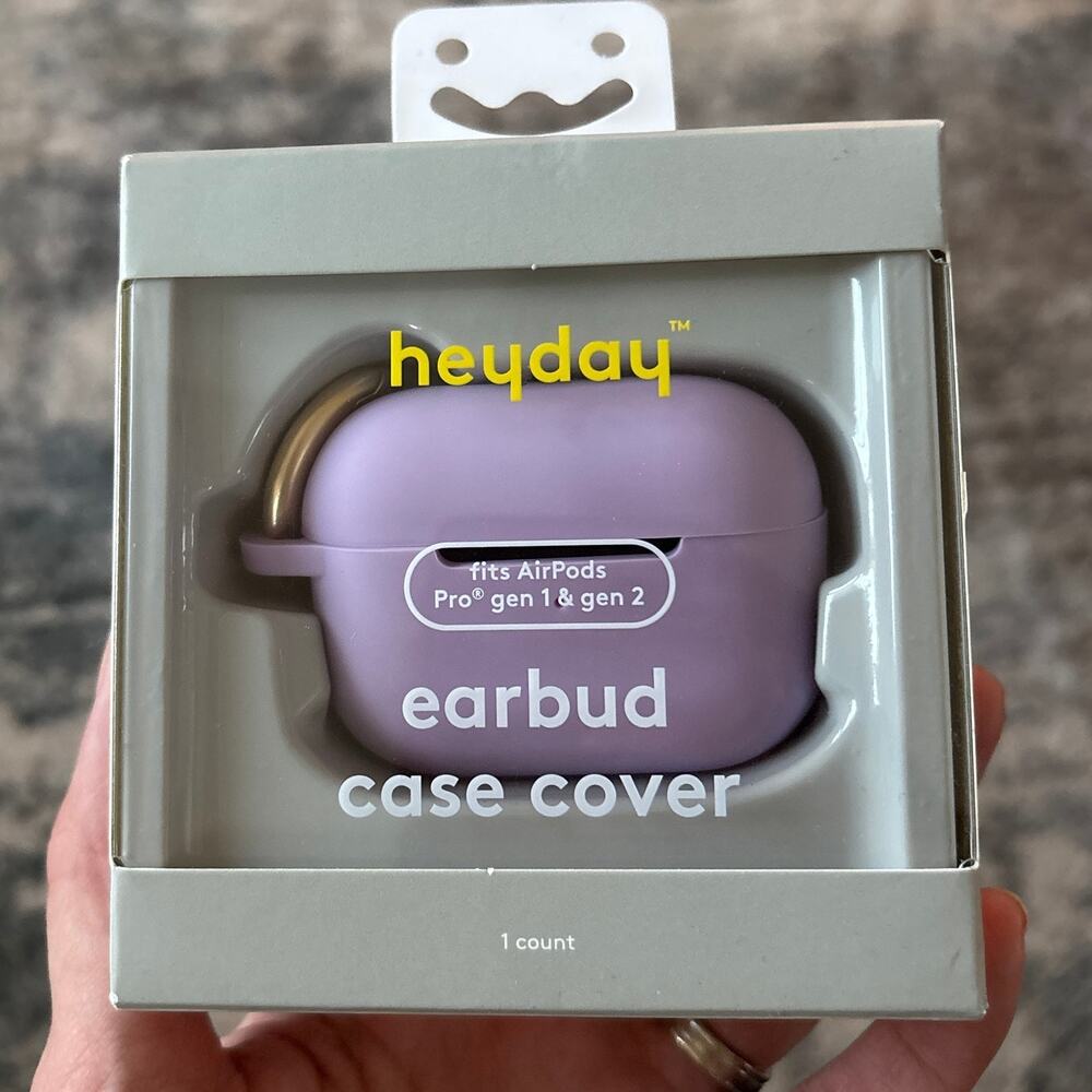 Heyday‎ Fits AirPods Pro Gen 1 & Gen 2 Earbud Case Cover In Purple " You Do Hue"